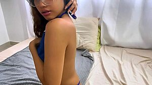 Very Horny Stepsister In Bed