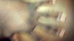 Big Black Ass Drilled Deep by Massive Wet Cock in Intense Action