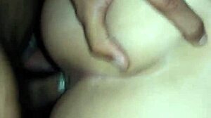 I bent over my friend for intense doggystyle fucking and cumshot close up