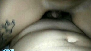 Slut sucks and rides cock without condom