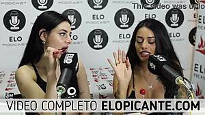 Bisexual Lesbians Kiss And Suck Lollipop Hard