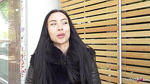 German Scout - Perfect German Latina Teen 18+ Caramella Del X Pickup For Casting Fuck