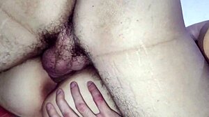 hotwife loves fucking lover while cuck watches from corner 😏