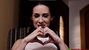 cassidy klein endures intense throat destruction