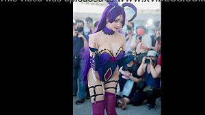 xuxu cosplay challenge part 2 with sexy poses