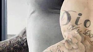 Light Training Session For Muscular Bodybuilder