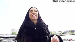 German Scout - Perfect German Latina Teen 18+ Caramella Del X Pickup For Casting Fuck