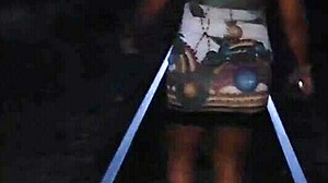 Luna Oliveira Shows Off on Railway Tracks, Receiving Anal Creampie from Vagninho Amid Adrenaline Rush of Near Discovery