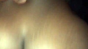 Big Black Ass Drilled Deep by Massive Wet Cock in Intense Action