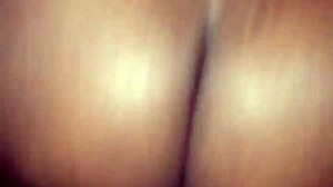 Big Black Ass Drilled Deep by Massive Wet Cock in Intense Action