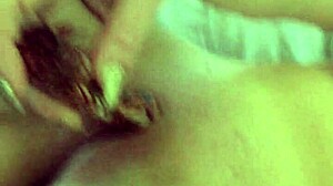 two friends explore lesbian fun together