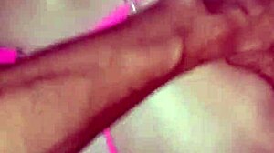 strong action in bedroom position with partner