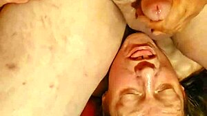 redhead gets throat fucked after drinking too much