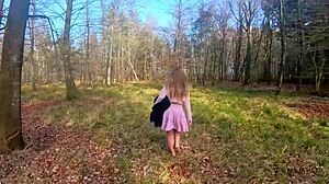 Forest Sex With Happy Ending - I Couldn't Hold Back, Fucking Amateurs In Nature With Big Asses And Tits