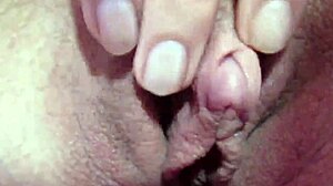 Big clit closeup orgasm intense pleasure