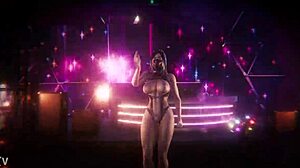 Specific Dance Routine with Intricate Steps and Turns