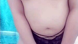 Mexican Secretary Strips Uniform in Laundry Room, Showing Big Ass and Tits