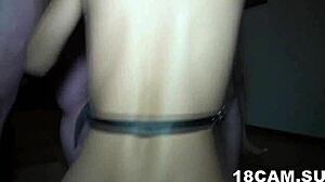 Russian girl Anastasiya on casting orgy!!