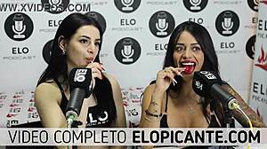 Bisexual Lesbians Kiss And Suck Lollipop Hard