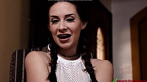 cassidy klein endures intense throat destruction