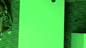 Ebony teen shoplifts and gets hardcore facial