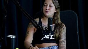 Intense Exhibitionist Fuck with Old Man Eating Pussy on Sheer Red