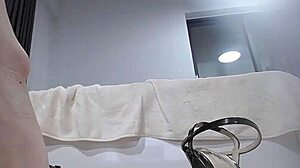 quarantine girl explores her natural body during lockdown