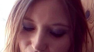 katrina's pussy gets wet in the kitchen