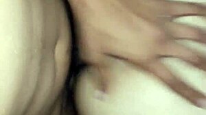 I bent over my friend for intense doggystyle fucking and cumshot close up