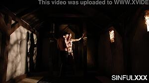 bound lyanna nilsson and charlie dean make you sweat at sinfulxxx