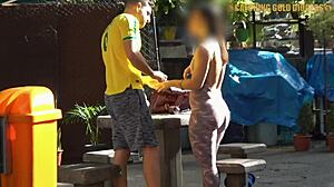 Brazilian Teen With Bubble Butt Picked Up On Street, Pussy Destroyed At Home