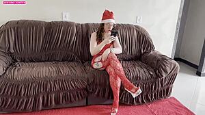 Brazilian Wife Surprises Husband With Son's Forbidden Fuck