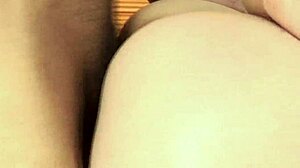 Japanese babe enjoys clit rub then hard fuck after golf