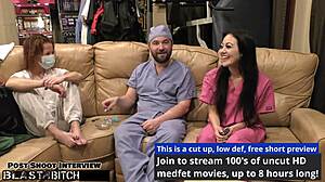 Become Nurse As Blaire Celeste Gets Blasted With Jizzcasso