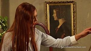 Tied Lesbian Slaves Whipped By Dom Madame