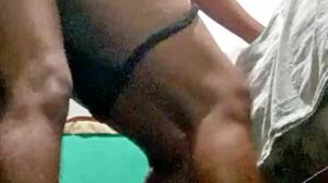 How nice it is when my friends husband fucks me doggy style