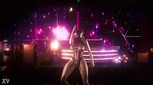 Specific Dance Routine with Intricate Steps and Turns