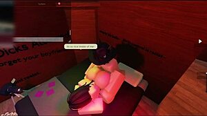 roblox studio sex with friend, bending over for rough doggystyle and blowjob