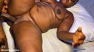 African Milf Fucks BBC While Husband Works!