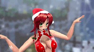 Naked Girl Dancing Outdoors With Bouncing Boobs