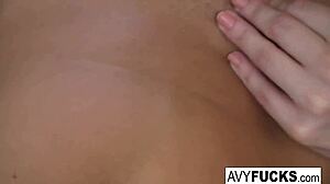 Busty Avy And Aurora Snow Fuck Hard In Home Video!