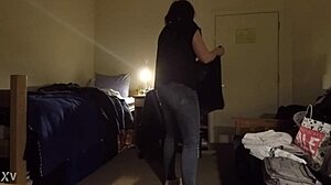 Busty Milf Caught Spying On Hidden Cam