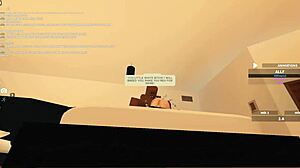 Blacked 132 Roblox Porn: Blonde Whore Rides Big Black Cock!