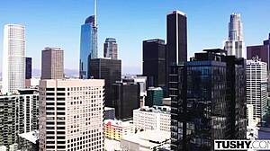 hot blonde milf charlie forde hints at squirting fountain during anal