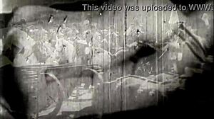 Vintage Girls Enjoy Antique Fun In Retro Group Setting