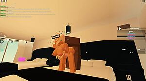 Blacked 132 Roblox Porn: Blonde Whore Rides Big Black Cock!
