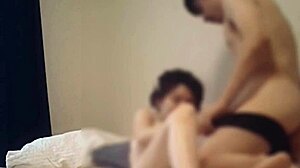 Amateur homemade sex instruction for virgin girlfriend during fourth home date