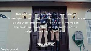 Ghostbuster chanel camryn begs for big black cock in cosplay parody