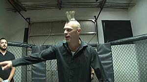 practicing no hands deepthroat before bending over