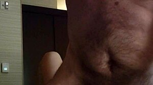 tina in a homemade facial scene